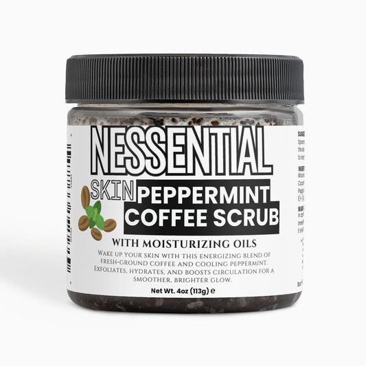 Peppermint Coffee Scrub