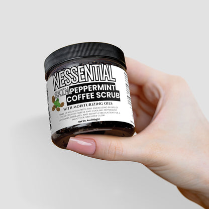 Peppermint Coffee Scrub