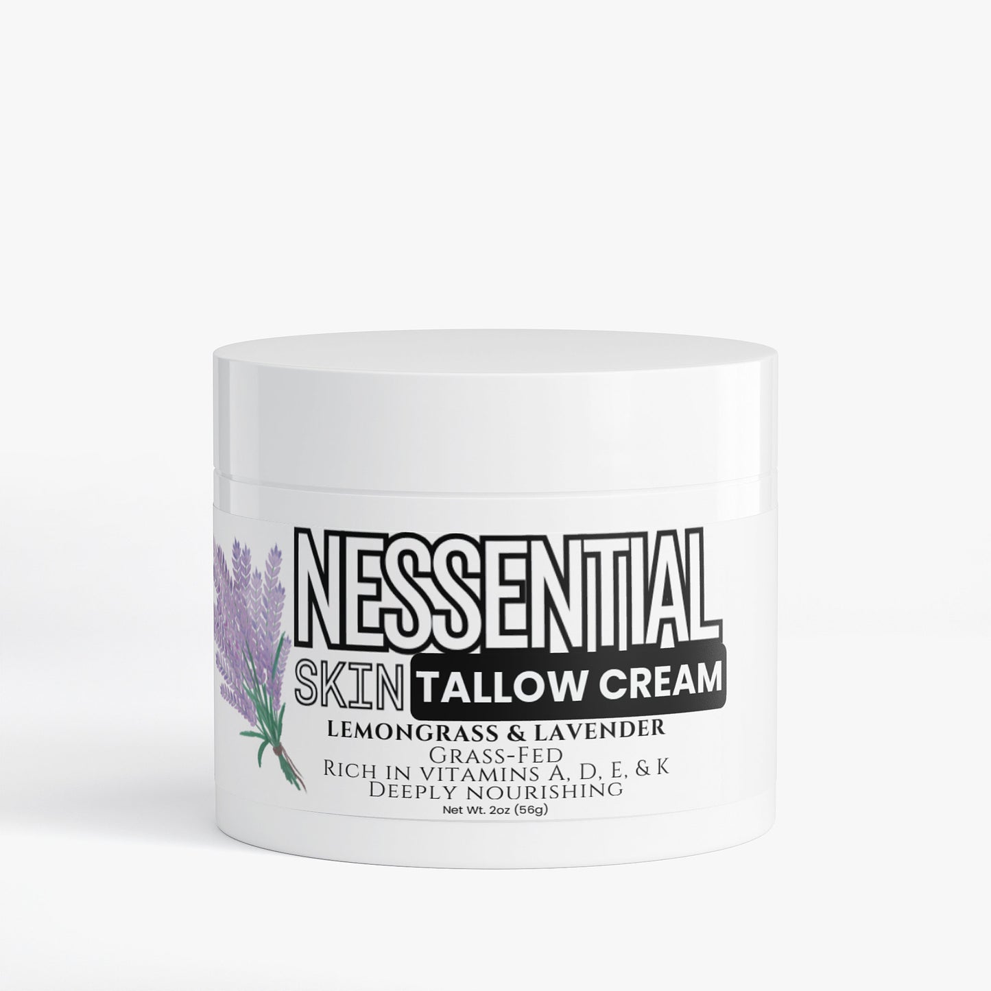 Tallow Cream Lemongrass & Lavender