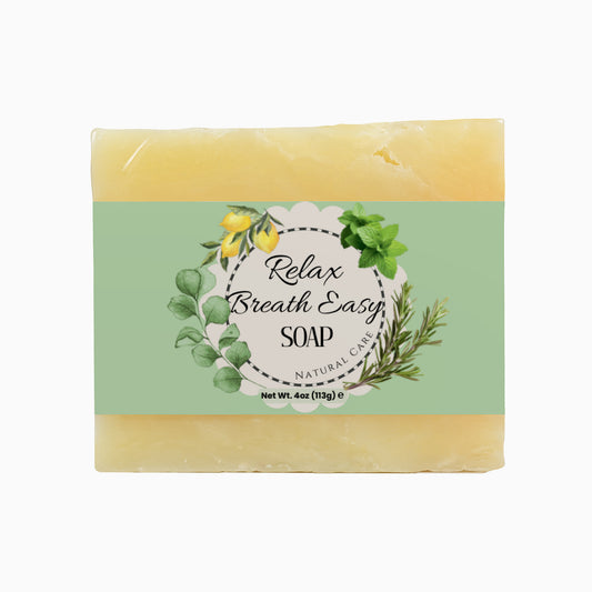 Relax. Breath Easy Soap
