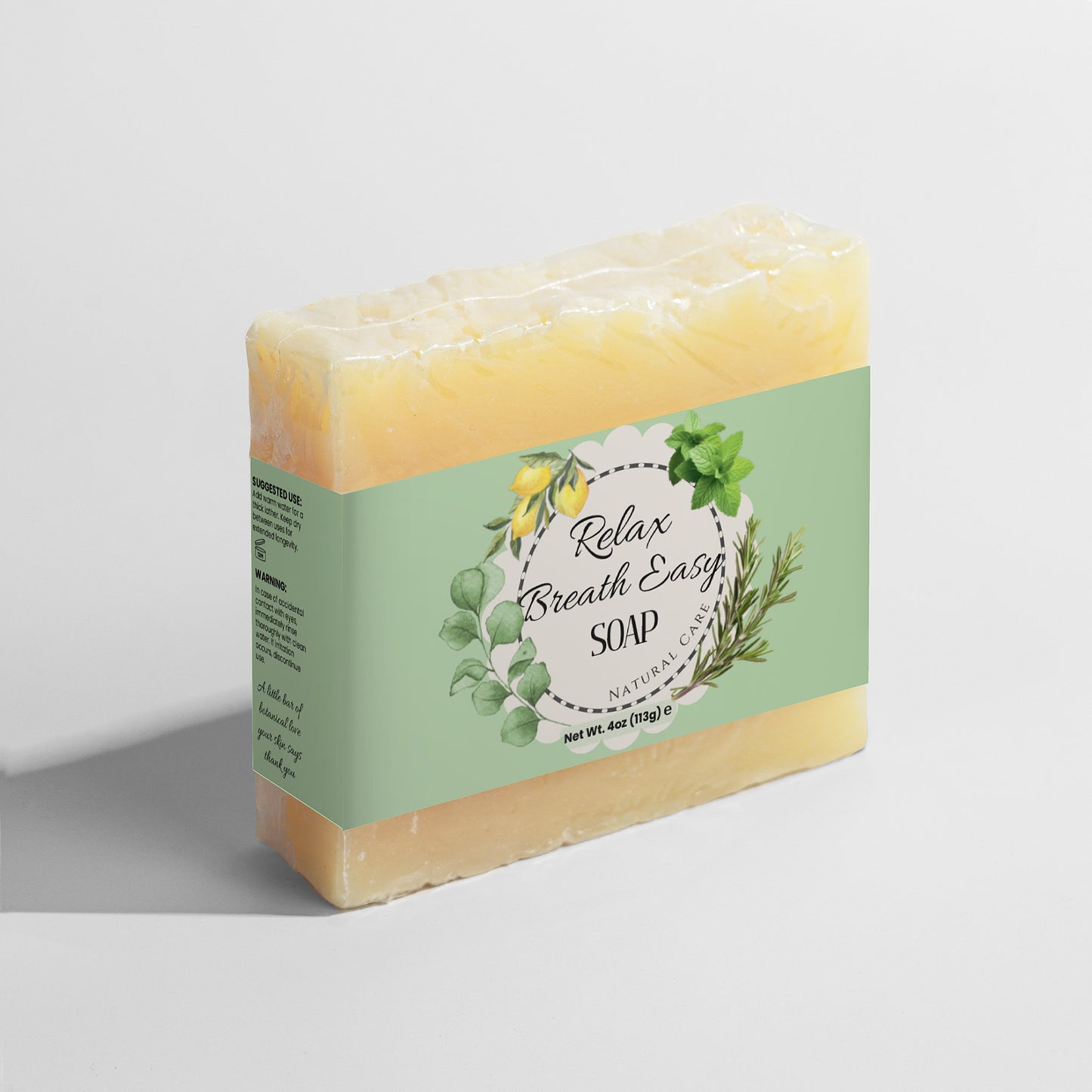 Relax. Breath Easy Soap